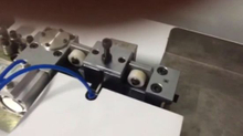 Máquina de corte automático para troquelado de regla de acero
