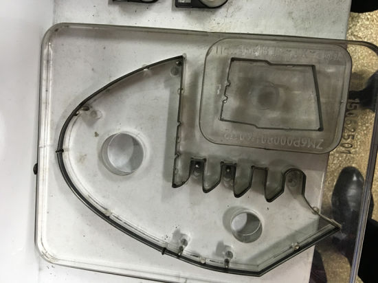Cortador de acrílico del molde de cristal transparente (máquina auto del doblador)